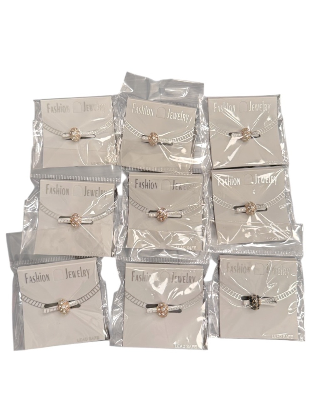 NWT Bundle of (9) Silver Black Bracelet Charms Charm Bracelet Lot of Charms